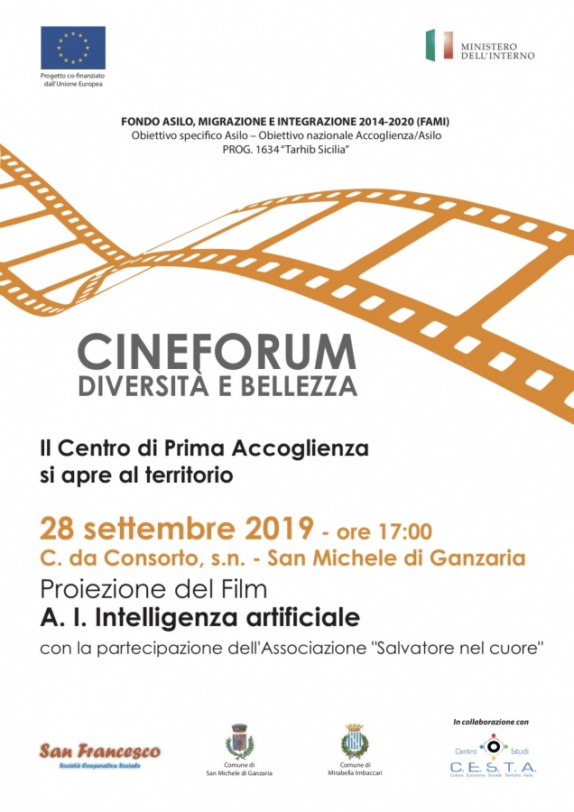 Cineforum diversità e bellezza al CPA “Tarhib Sicilia” 