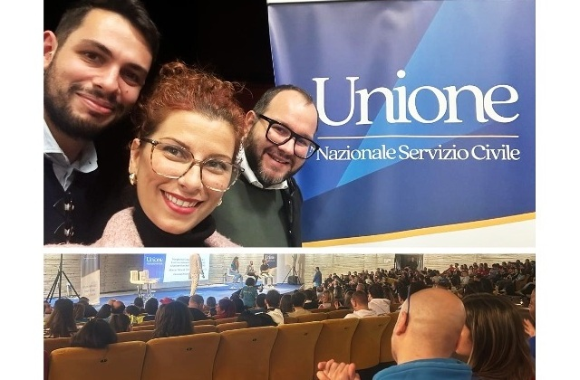 Era presente anche la Cooperativa "San Francesco" all'evento-lancio dell'Unione Nazionale Servizio Civile del primo dicembre a Catania