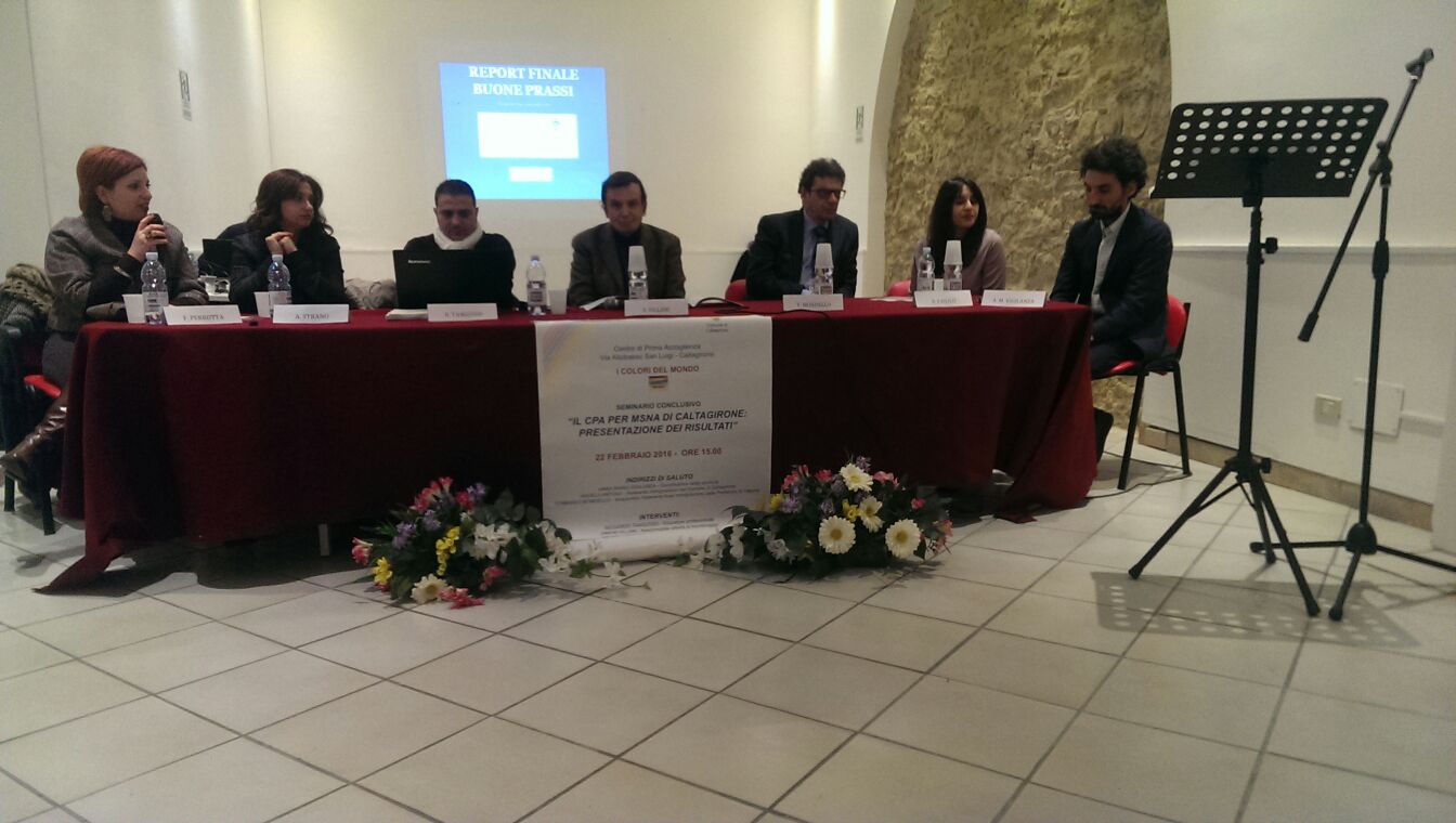 Il CPA per MSNA di Caltagirone: presentazione dei risultati 